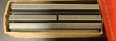 Vintage Swingline 444 Dark/Light Grey Stapler Metal Made in USA Mid Centrury