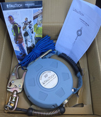 FallTech Contractor Self Retracting Lifeline SRL 30 ft Cable, MPN 727630C