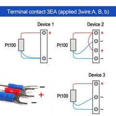 Pt100 RTD Temperature Sensor Probe 1/2″ NPT Thread with Wire -50 to 250°C / -58F