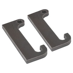 1 Pair Blank Quick Attach Loader Mounts For Cat IT28 Loader mounts Steel