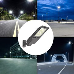 200W LED Shoebox Area Light Outdoor Commercial Parking Lot Street Pole Lighting
