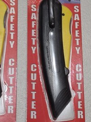 3x New Ait Pocket Cutter Safety Trigger Activated Box Cutter Auto Retract Clip