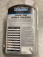 UNCLE MIKE’S KYDEX PADDLE HOLSTER 5424-1 FITS SIG ARMS 225, 228, 229, 245 NEW