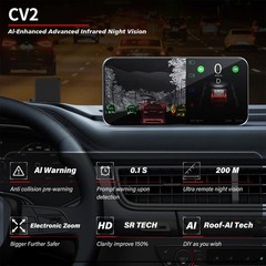 Thermal Imaging Camera Night Vision for Cars 256×192 Pixels Dash Cam Recorder