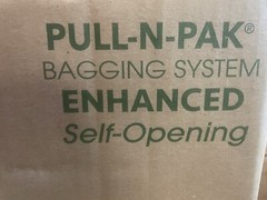 Crown Poly Pull-N-Pak Produce Bag Self-Opening Child Warning 14″ x 18″ 4400/case