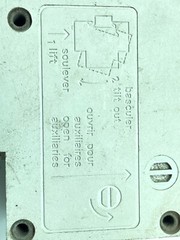 GI C45N C25 25A 415VAC IEC 898 10KA 4 Pole MCB Switch