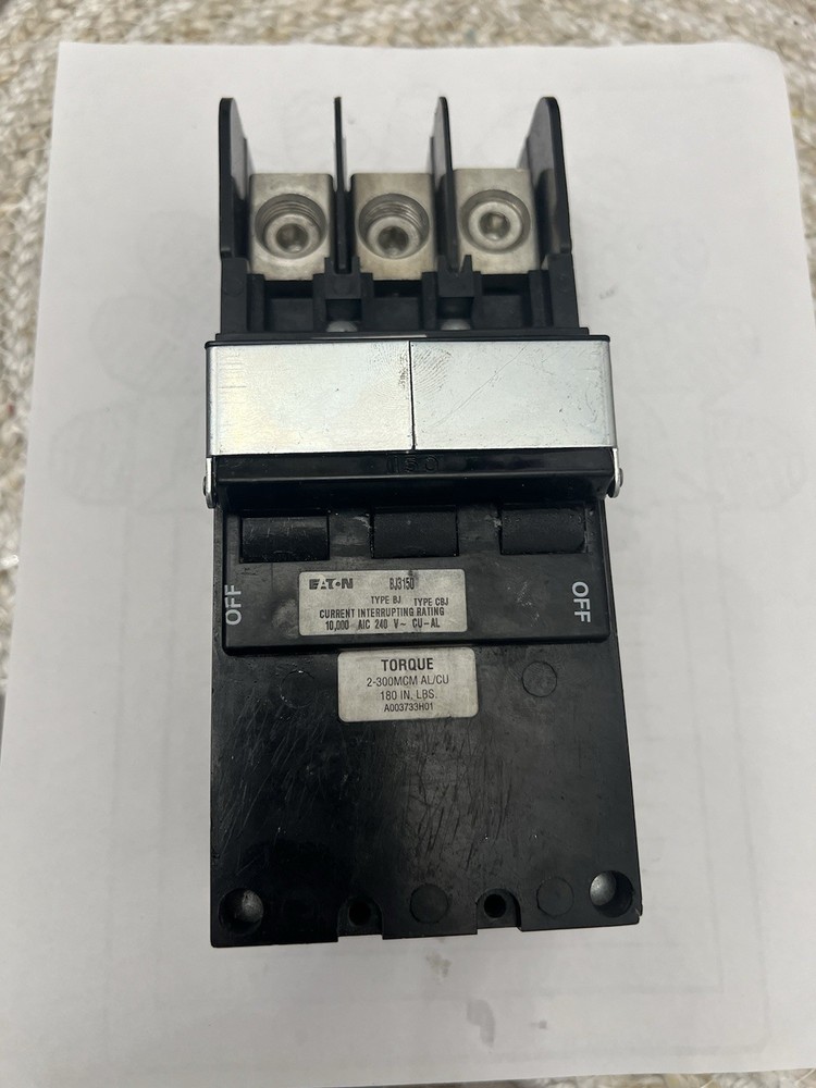 BJ3150 – Eaton – Main Circuit Breaker