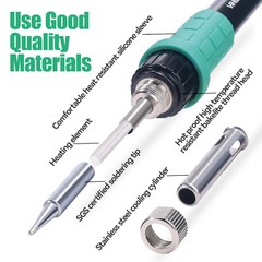 YIHUA 8786D-I Hot Air Rework Station 2-in-1 Soldering Station Soldering Iron Kit