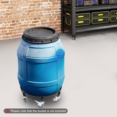 55 Gallon Drum Dolly Barrel Dolly Carts Drum Dolly With 8 Wheels Q235 Steel