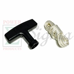 Pull Starter Handle & Rope For Champion Power 196CC 3500/4000 Watts Generator
