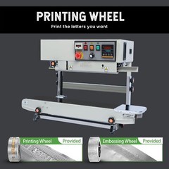 U.S. Solid 0.02 – 0.08 mm Vertical Continuous Bag Band Sealer Sealing Machine
