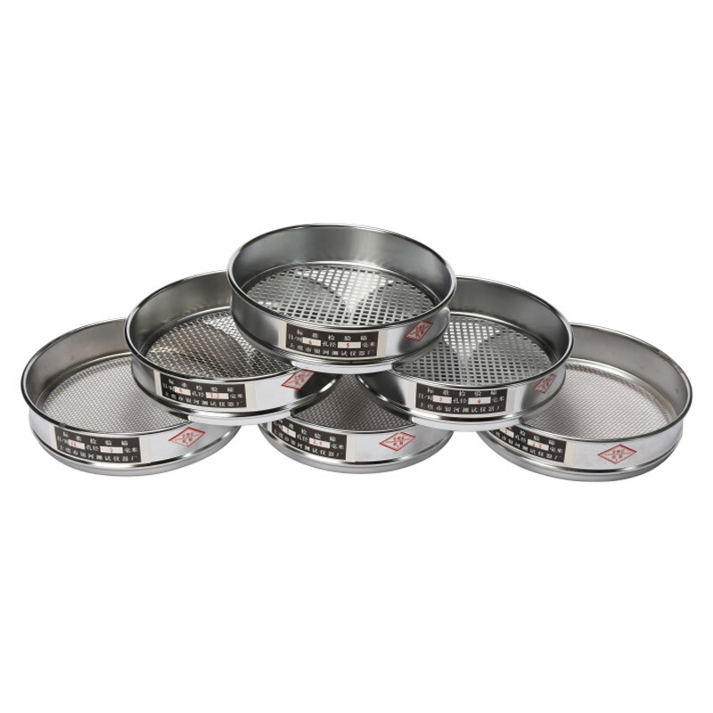 4-1000 Mesh 4.75-0.015mm Aperture Lab Standard Test Sieve Stainless Mesh 10-30cm