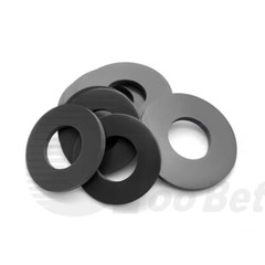 EPDM Rubber Flat Washers 4 packs M5x18x2mm, 1 pack M5x30x2mm, 1 pack M8x30x2mm