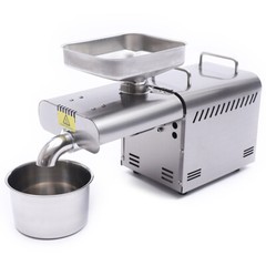 7 Kg/H Oil Press Machine Automatic Oil Extractor Cold/Hot Oil Presser 0.75 KW~