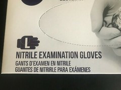1000 Count – Blue Nitrile Exam Gloves Size Large Powder Free 3 Mil Chemo Rated