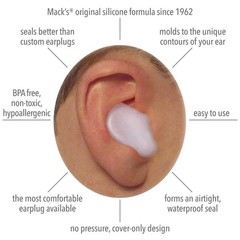 Mack’S Macks Pillow Soft Silicone – The Original Moldable Silicone Putty
