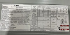 Eaton NSB BRP30L200G Loadcenters and Panelboards BR 1P 200A 240V 50/60Hz NOS