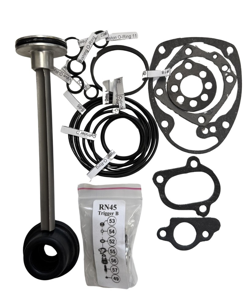 CoFast® Rebuild Kit O-Rings Gaskets Piston drive Bumper Trigger Hitachi NV45AB2