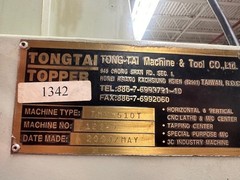 Tongtai TMV510T CNC machining center
