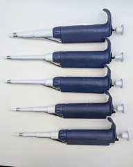 Rainin LTS Pipette Set | 10uL, 20uL, 100uL, 200uL, 1000uL | Cleaned, Calibrated