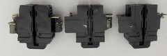 Lot of 3 Pushmatic Circuit Breakers 30A P230, 40A P240 & 60A P260 2 Pole