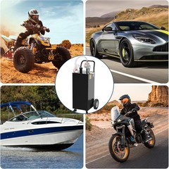 30 Gallon Fuel Caddy Fuel Storage Tank, Gasoline Diesel Fuel Container with Pump