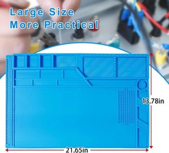 Anti-Static Heat Insulation Silicone Soldering Repair Mat Phone PC Work Desk Pad