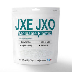 6oz Thermoplastic Beads for Teeth Repair – Moldable False 6OZ, White