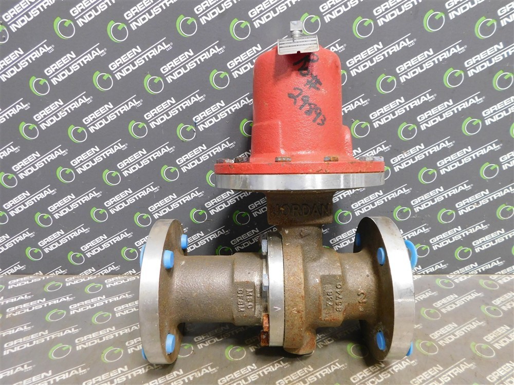 USED 2″ Jordan Valve 60 Stainless Steel Sliding Gate Valve 10 – 30 PSI