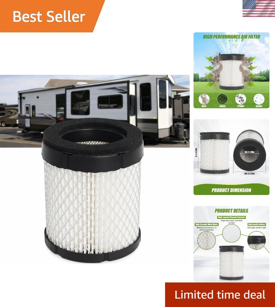 Vehicle Specific Round Air Filter – Replacement for Onan Generators 140-3280
