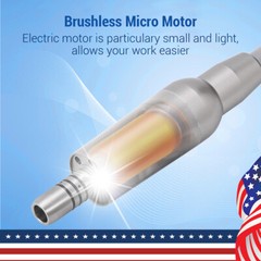 Dental LED Brushless Electric Micro Motor/1:5 LED/1:1 Contra Angle Handpiece