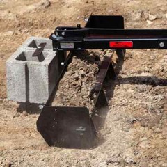 38″ Sleeve Hitch Tow Behind Box Scraper for Gardening Landscaping Yard Projects