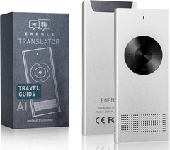 Enence PRO Language Translator Device, Real-Time Voice Translation, Instant Pock