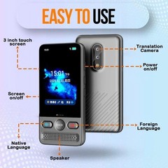 Instant Voice Translator Device 160 Languages Real-Time Text Offline Two-Way