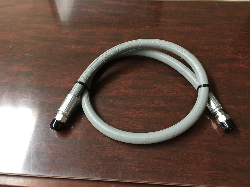 2′ 3/8″ 4000 PSI Grey Pressure Washer Jumper Hose – Free Shipping!!