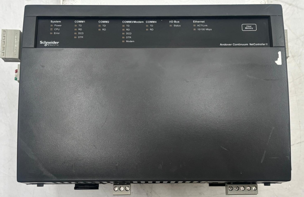 SCHNEIDER ELECTRIC CX9680 ANDOVER CONTINUUM NETCONTROLLER II NC2-R-0000X0000