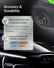 Automotive Paint Thickness Gauge for Coating Measurement with Auto Detection