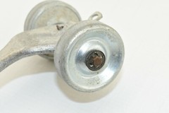 Vintage GOLDBLATT Masonry Bricklayer Skate Wheel Joint Raker Tool Aluminum – 9″