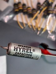 1 Sprague HYREL NOS capacitor .022uf Les Paul SG 335 Amplifiers