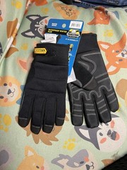 Youngstown Glove Co 03-3450-80-S Mechanics Gloves, Synthetic Leather Palm,