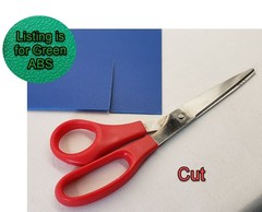 Green ABS Plastic Sheet 0.0394″ (1mm) x 8-1/2″ x 10-1/2″, Qty 4