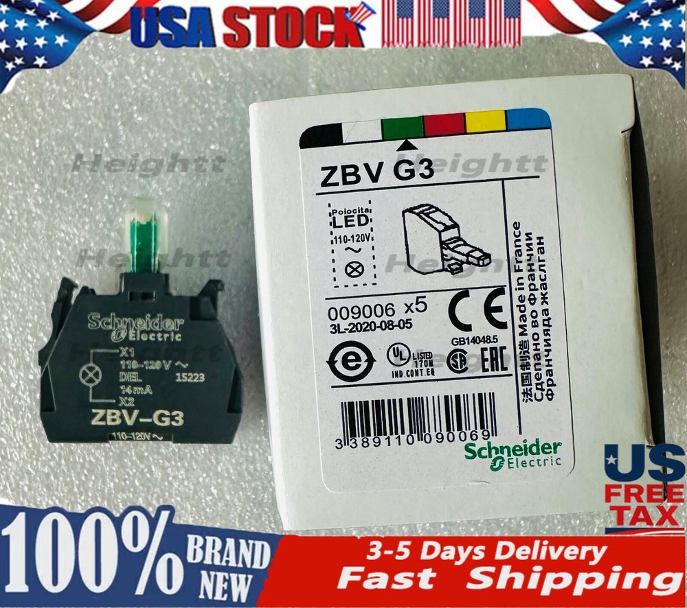 ORIGINAL Schneider Electric ZBV-G3 ZBVG3 LED MODULE Free Shipping from USA