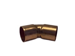 (8) NOS Unbranded 3/4” x 3/4” 45° Elbow Copper Pipe Solder Fittings