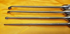 AcroMed 2029-00 Wallie Heinig Curette Set 15″ Sizes #00 #4 #5 #6 Orthopedic