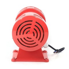 110V Industrial Air Raid Horn Type Loud 140db Air Raid Sound Siren Alarm NEW!