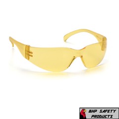 PYRAMEX INTRUDER SAFETY GLASSES ANSI Z87+ WORK EYEWEAR ASSORTED COLORS! (1 PAIR)