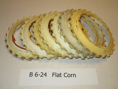 Used Lustran Corn Plates for Flat Seeds used in John Deere 71 planters