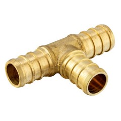 EFIELD 130PCS 1/2″ PEX Barb Crimp Brass Fitting Tee Elbow Coupler &Cinch Clamp