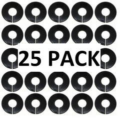 Black Round Plastic Blank Rack Size Dividers – Multi-Pack