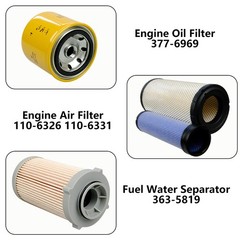 Filter Kit for Caterpillar 277D 297D 259D 279D 289D 236D 242D 246D 262D 272D